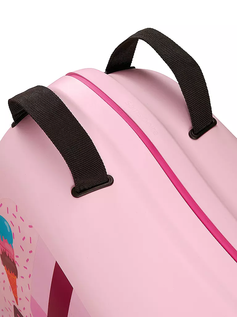 SAMSONITE Kinder Trolley mit vier Rollen DREAM2GO Ice Cream rosa