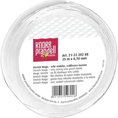 Knorr Prandell Stretch Magic 25 m Ø 0,7 mm transparent