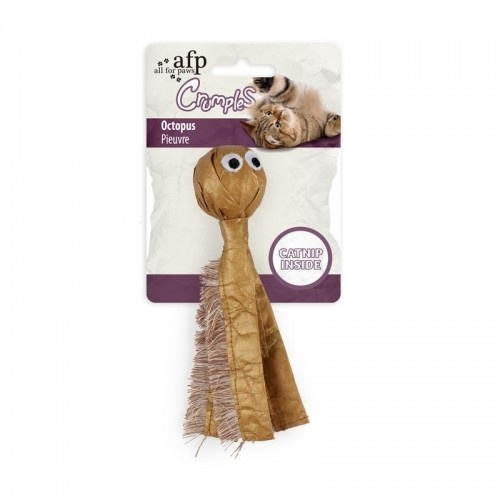 All for Paws Golden Octopus Crumples para Gatos