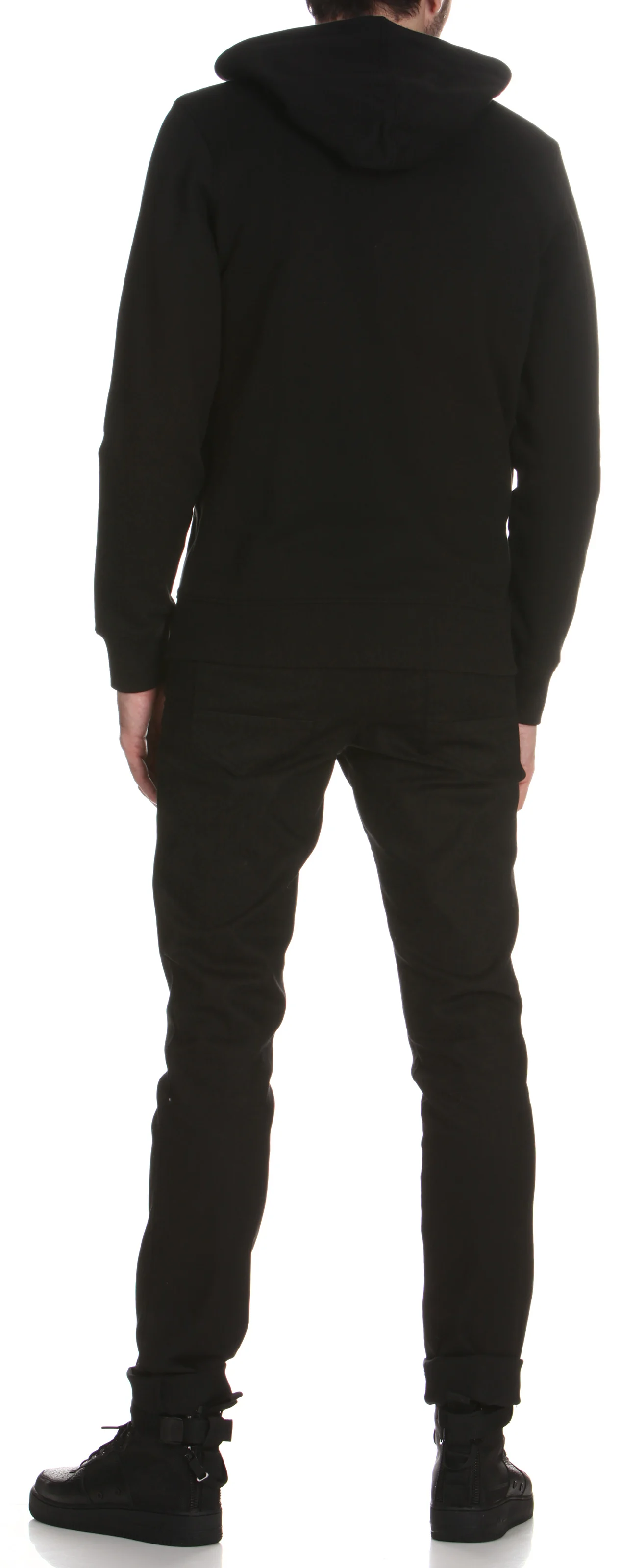 Jean slim-fit taille normale | Noir