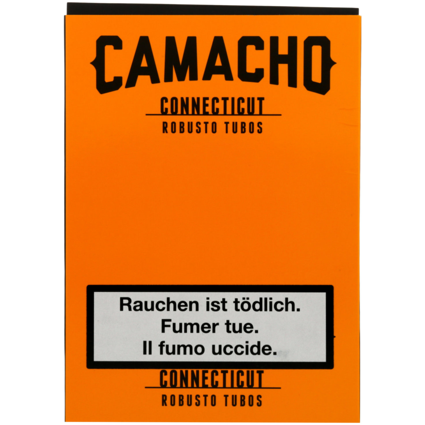 Camacho Zigarren Connecticut Robusto Tubos 4 Stück