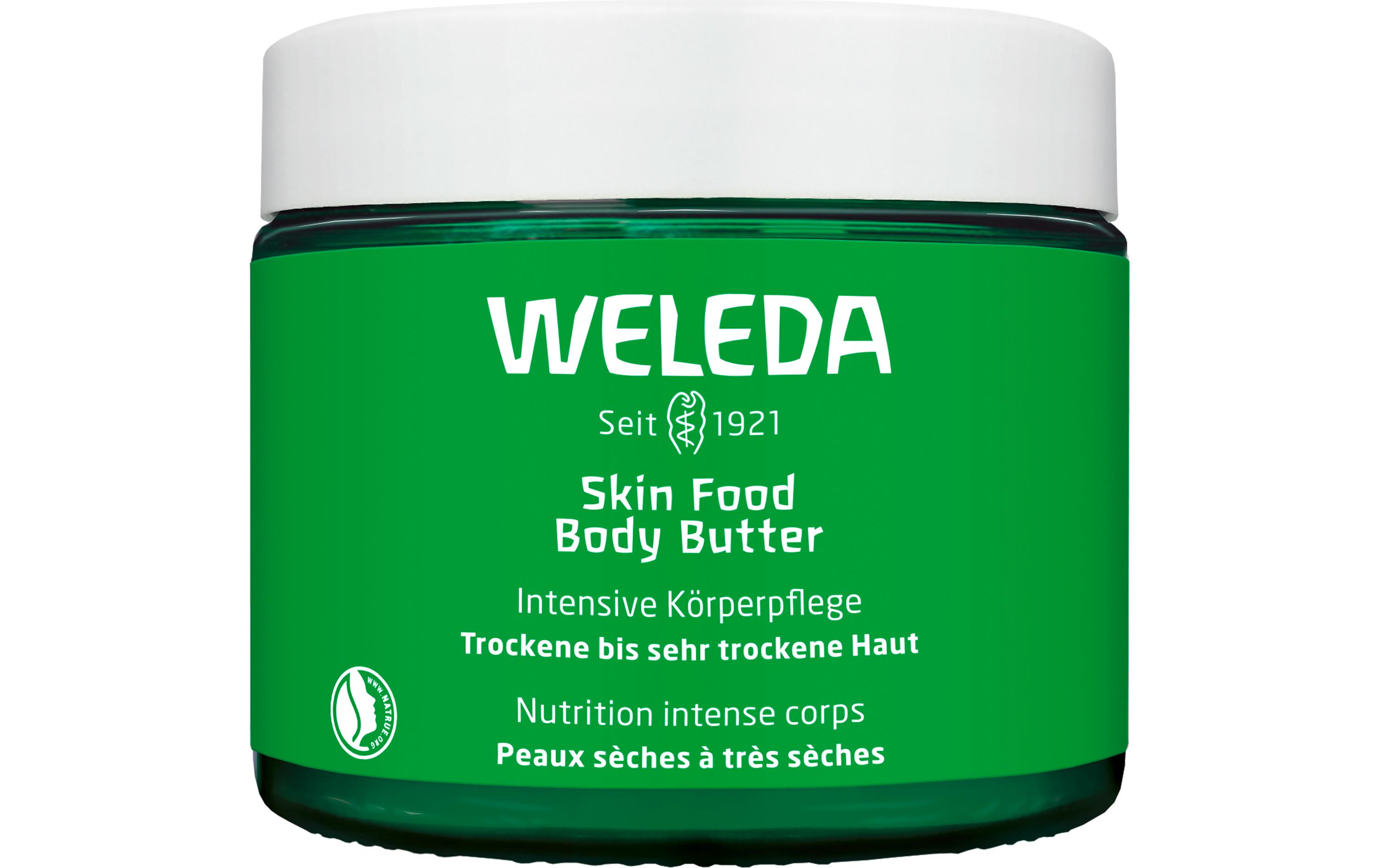 Body Butter Skin Food 150 mlNatürliche Körperpflege für trockene und raue Haut