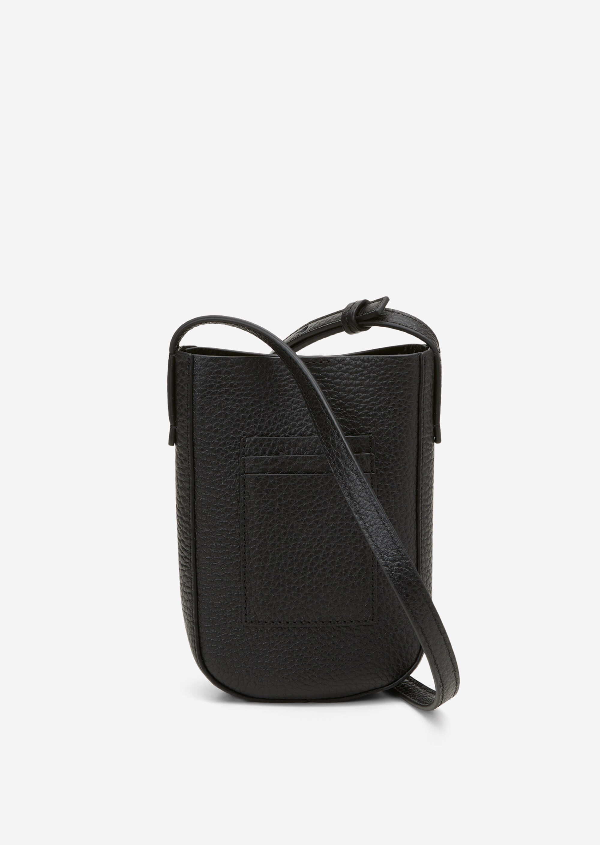 Smartphone-Tasche aus genarbtem Rindleder