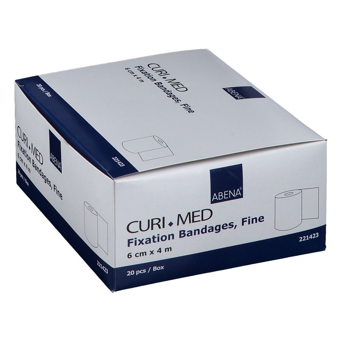 CURI MED elastische Fixierbinde 6 cm x 4 m
