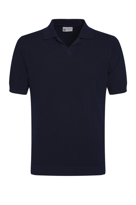 Gabbiano blauwe heren polo