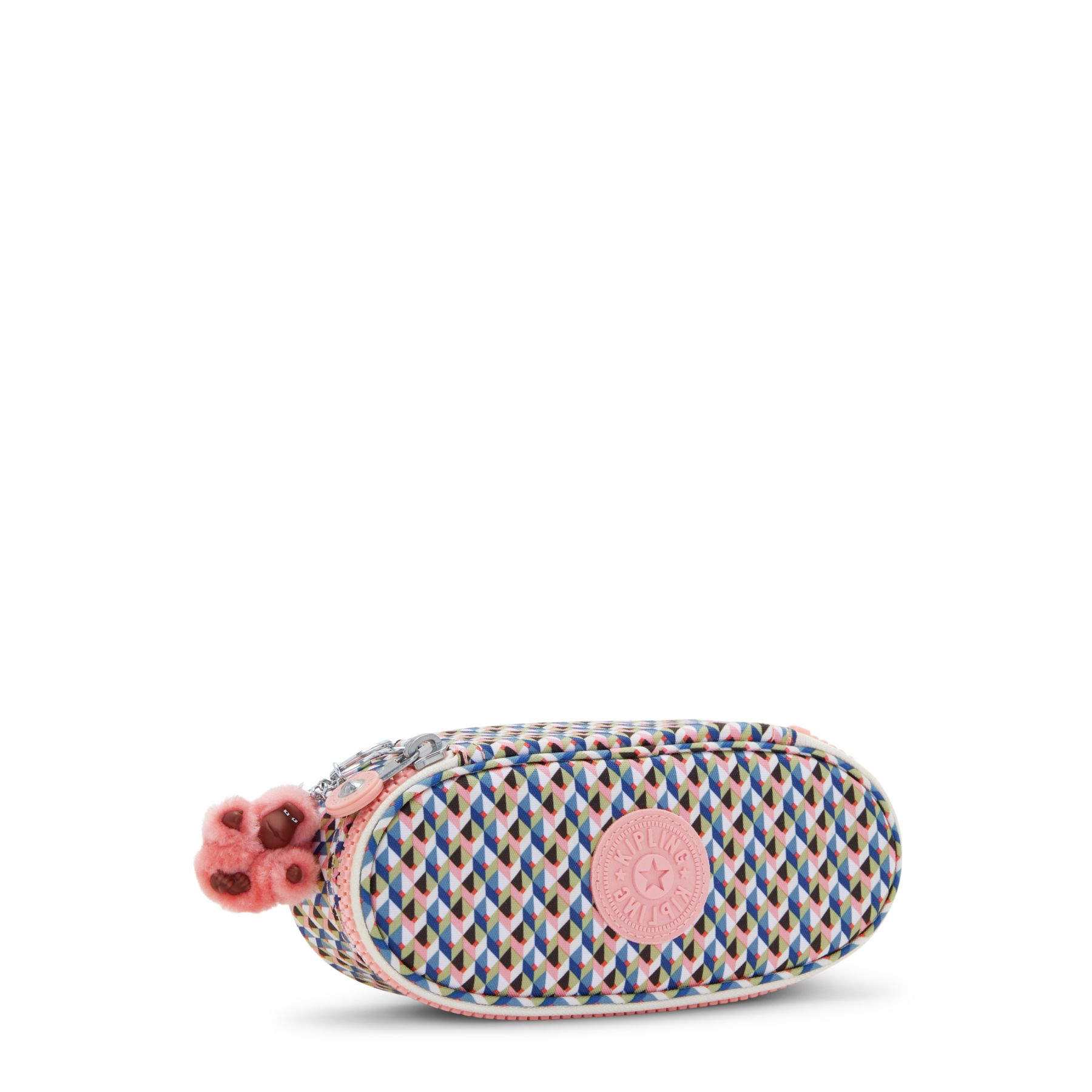 DUOBOX Trousse zippée moyenne à imprimé - Girly Geo