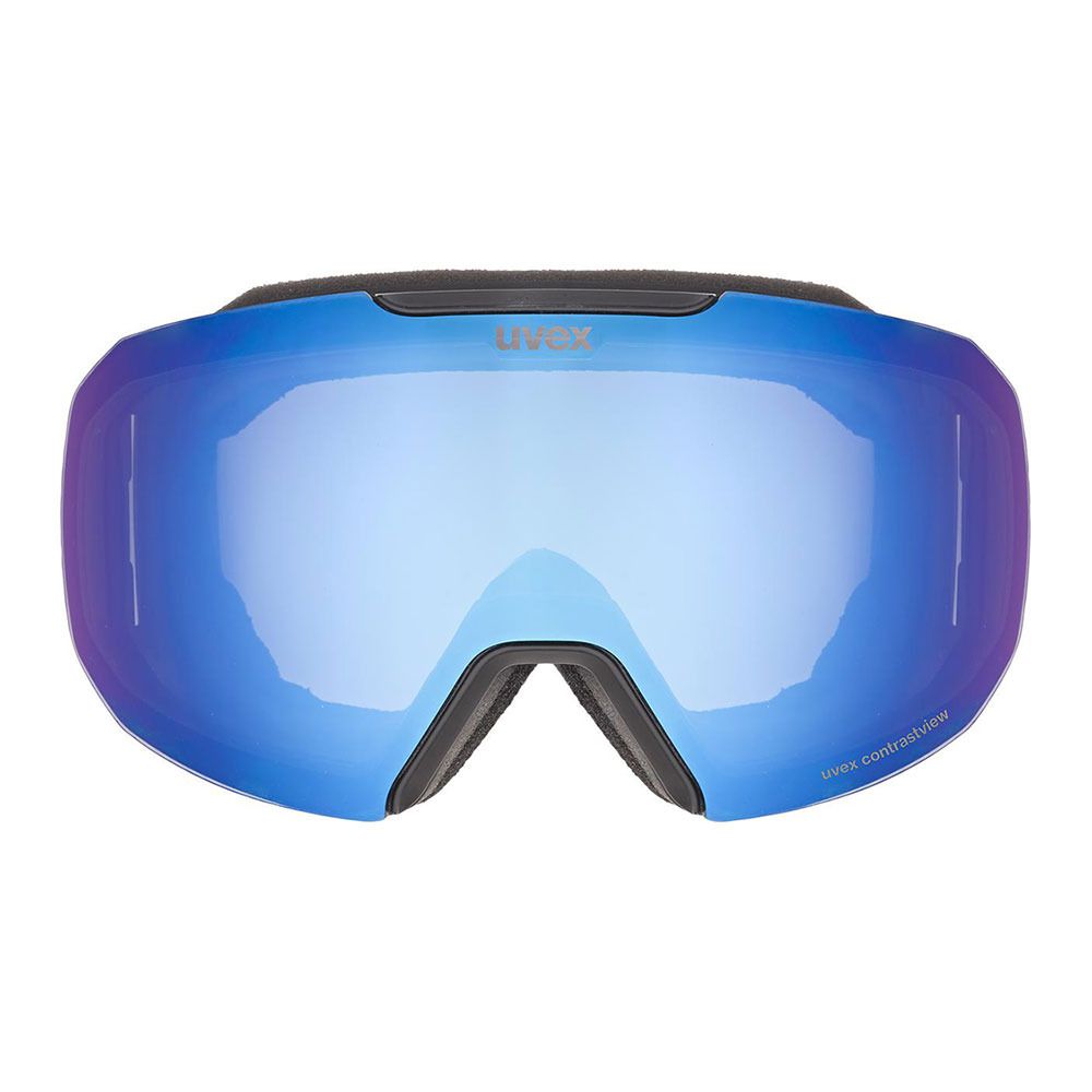 Uvex EPIC ATTRACT - Masque ski + écran supplémentaire red mat/mirror blue