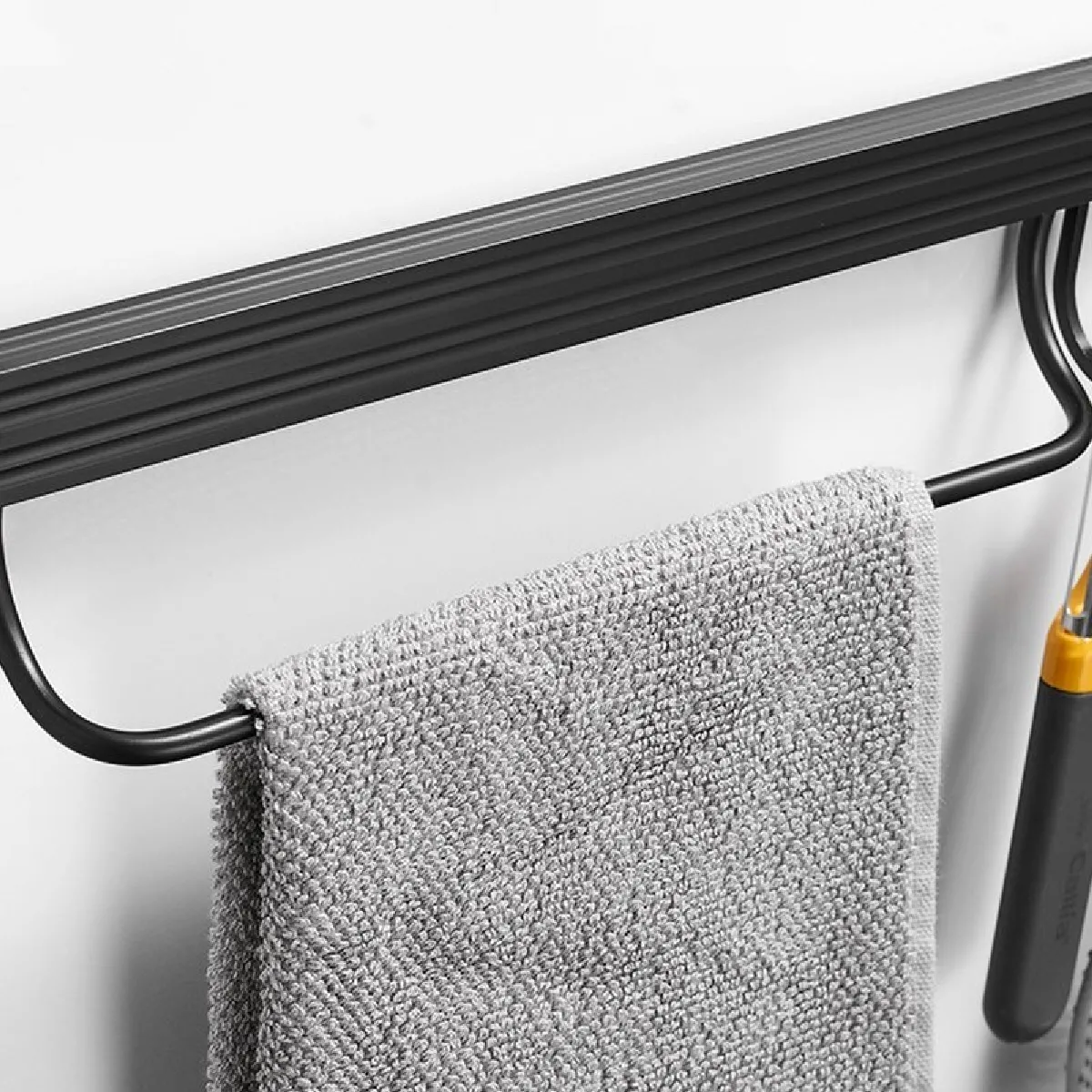 Universal Organiseur de Douche Noir