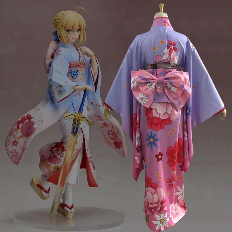 Sohma - Kimono-feestkostuum met bloemenprint