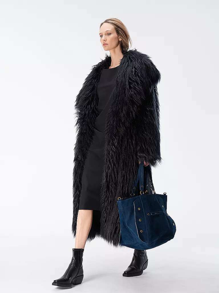 MSGM Mantel schwarz