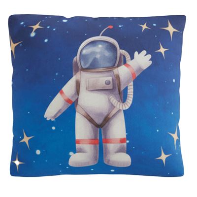 Linge de lit enfant percale astronaute