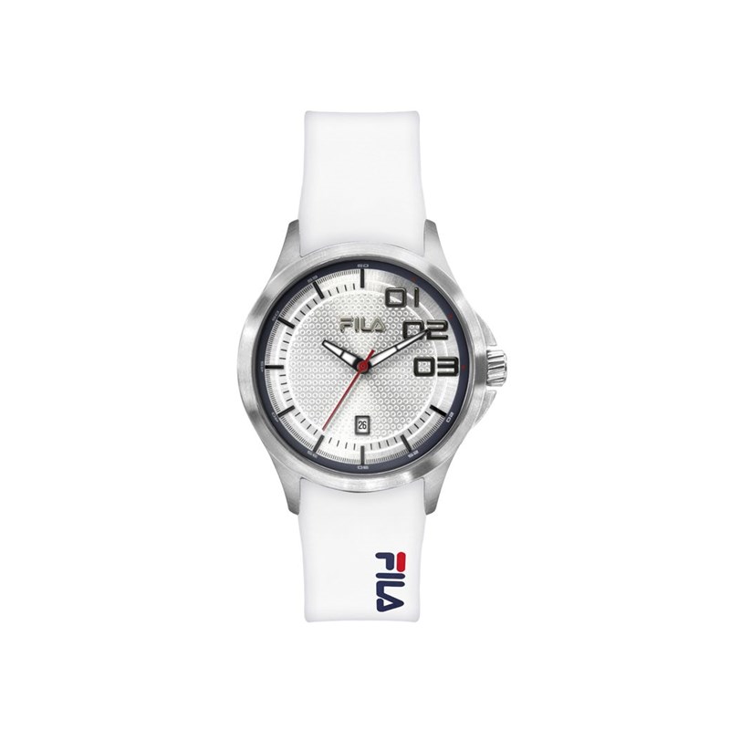 Montre Fila en Silicone Homme Blanc
