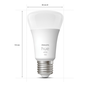 Philips Hue standaardlamp - warmwit licht 10W - E27