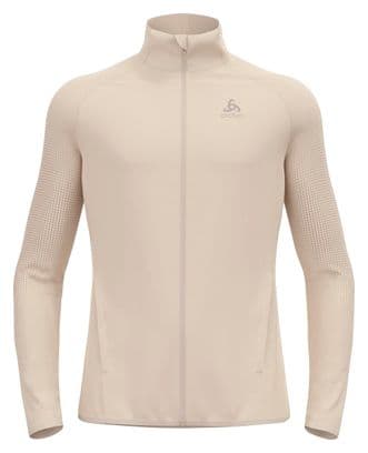 Veste Running Hybride Odlo Zeroweight Warm 2.0 Beige