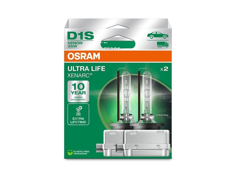 OSRAM Xenarc Ultra Life D1S Duobox 35W PK32d-2 PKW Auto-Glühbirne