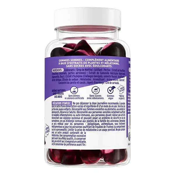 Valda Sleep Gummies, Sabor Natural - Sabor Frutas Silvestres
