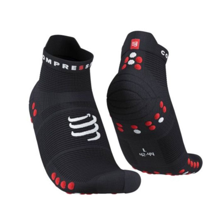 Compressport Unisex Strømper Pro Racing Socks v4.0 Ultralight Run Low Sort
