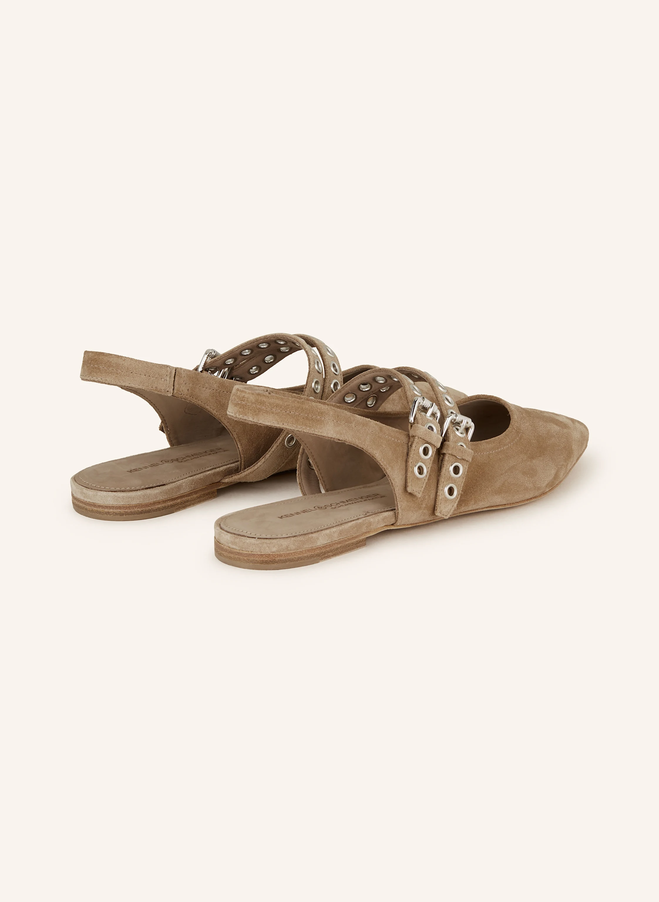 KENNEL & SCHMENGER Slingballerinas GRETA mit Nieten