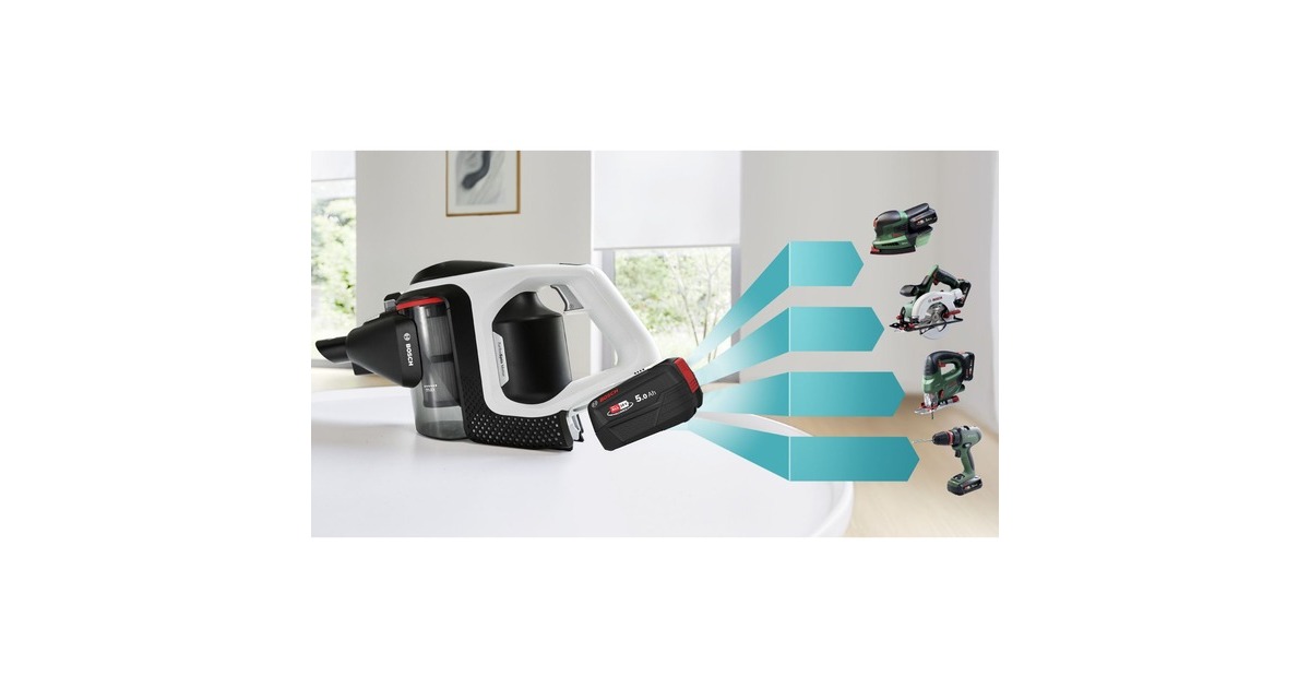 BoschUitwisselbare accu 18V 5,0Ah BHZUB1850 oplaadbare batterij  (Zwart/rood)