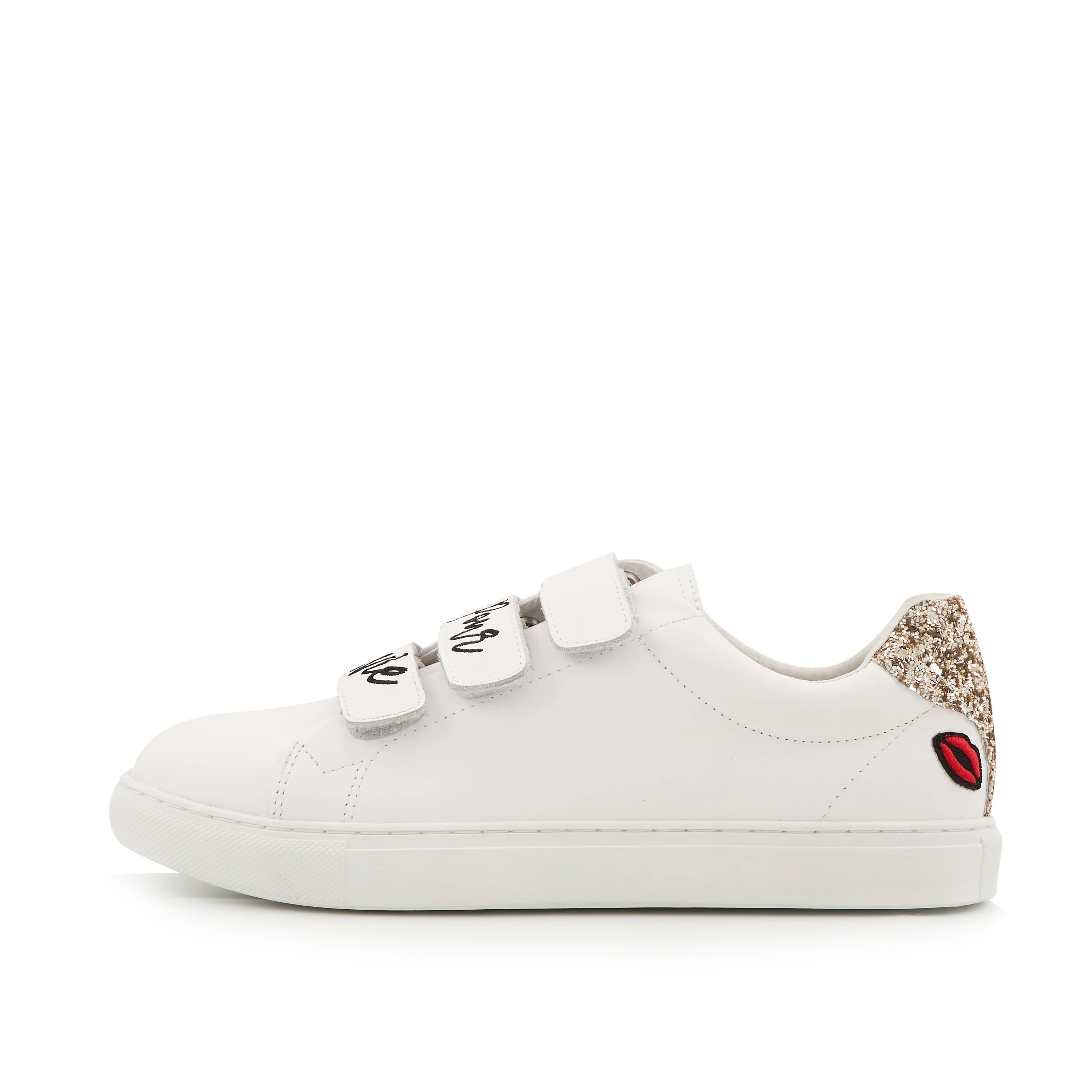 EDITH POUR LA VIE - Sneakers en cuir | Blanc