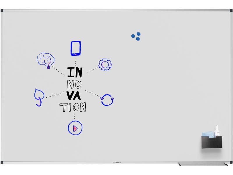 Legamaster Magnethaftendes Whiteboard Unite 100 cm x 150 cm Weisswandtafel mit magnetischer Oberfläche
