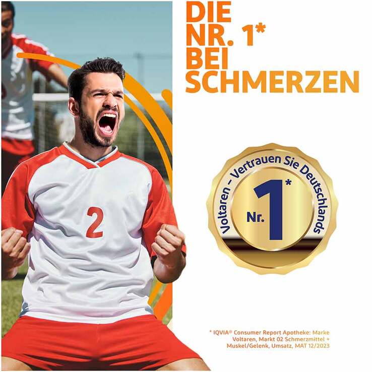 Voltaren Actigo Schmerzgel mit 1% Diclofenac, 60 g
