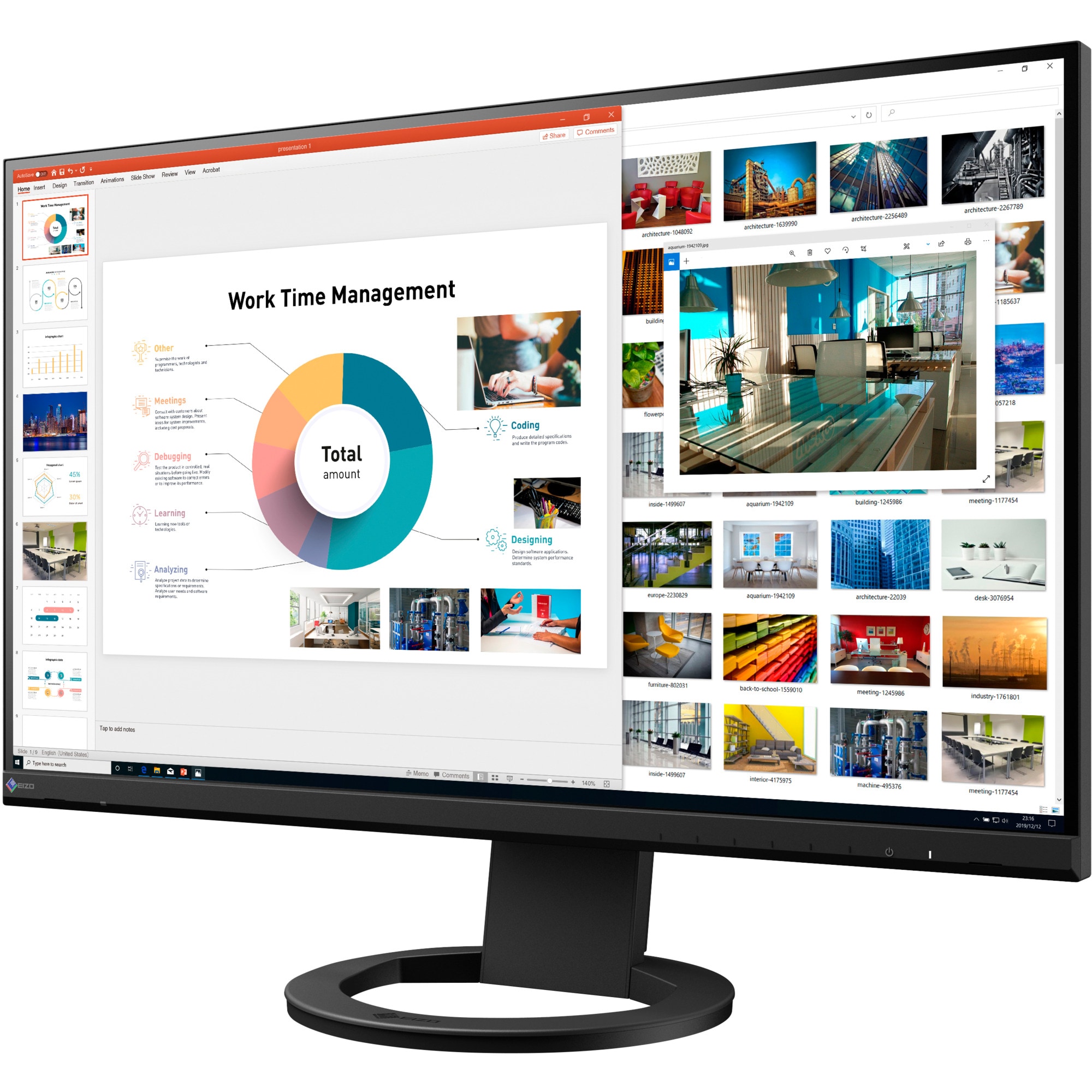 Eizo LED-Monitor EV2760-BK