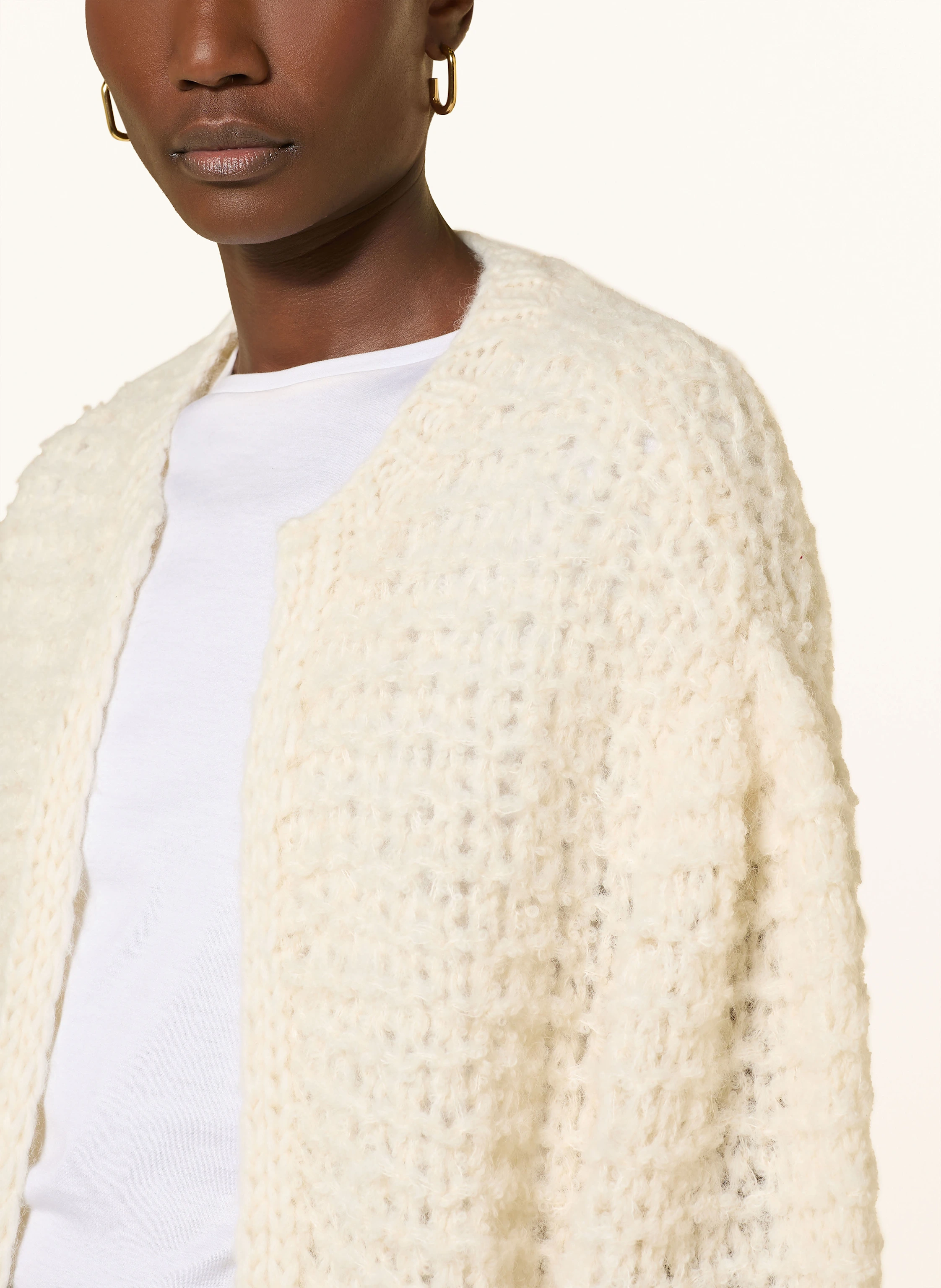 MAIAMI Strickhülle aus Alpaka mit 3/4-Arm
