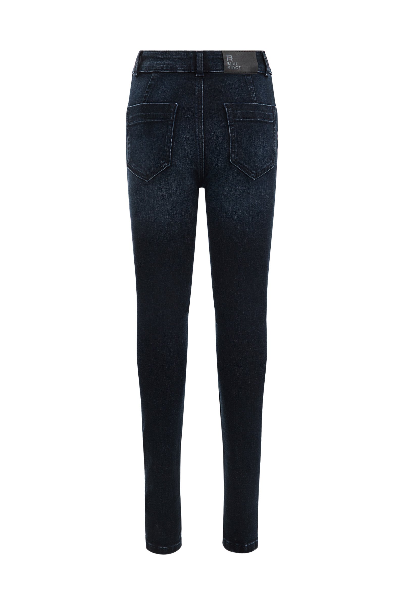 Meisjes super skinny jegging met stretch Blue Ridge Kobaltblauw