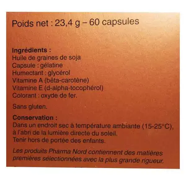 Pharma Nord ActiveComplex Caroteno + E 60 cápsulas