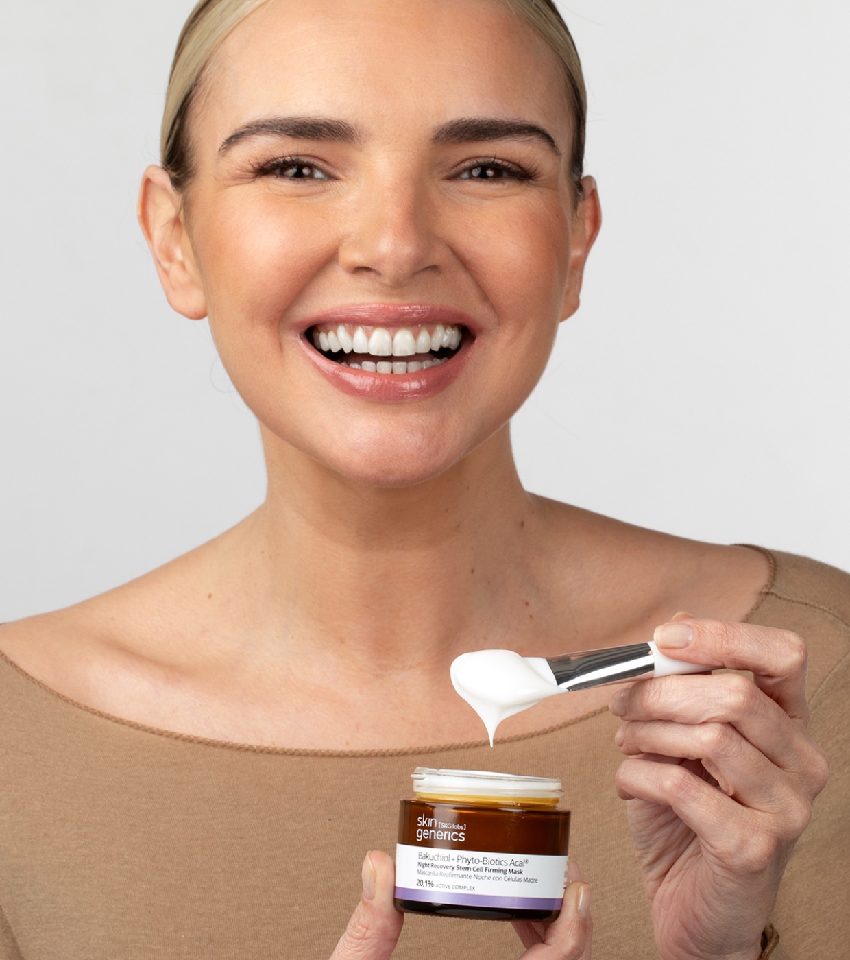Skin Generics - Bakuchiol + Phyto-Biotics Açaí Stem Cell Firming Overnight Face Mask