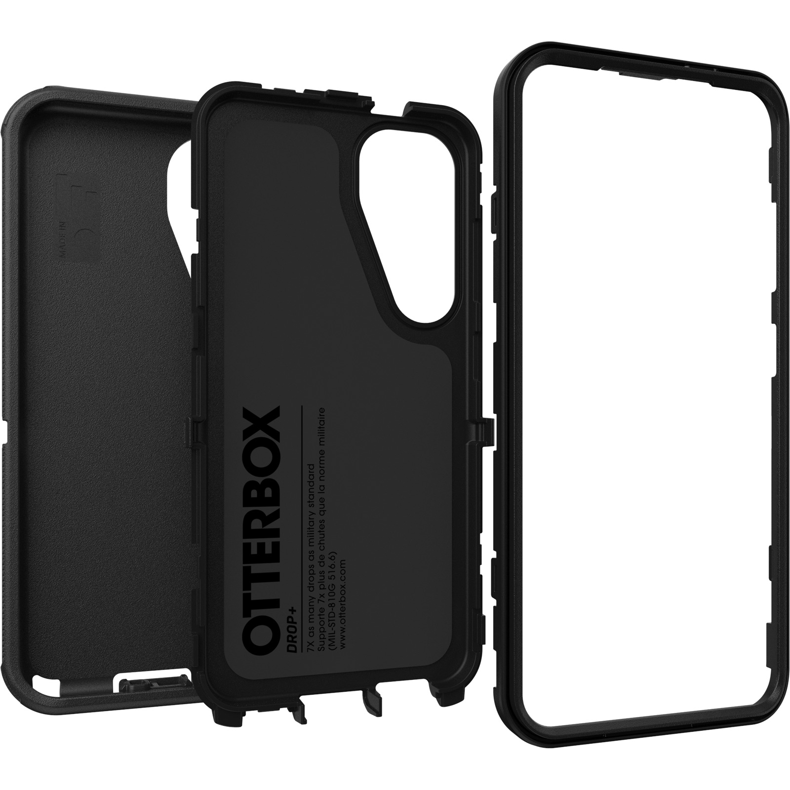 Samsung Galaxy S25  Plus Outdoor Schutz Hülle Defender Series (77-97418) - Schwarz