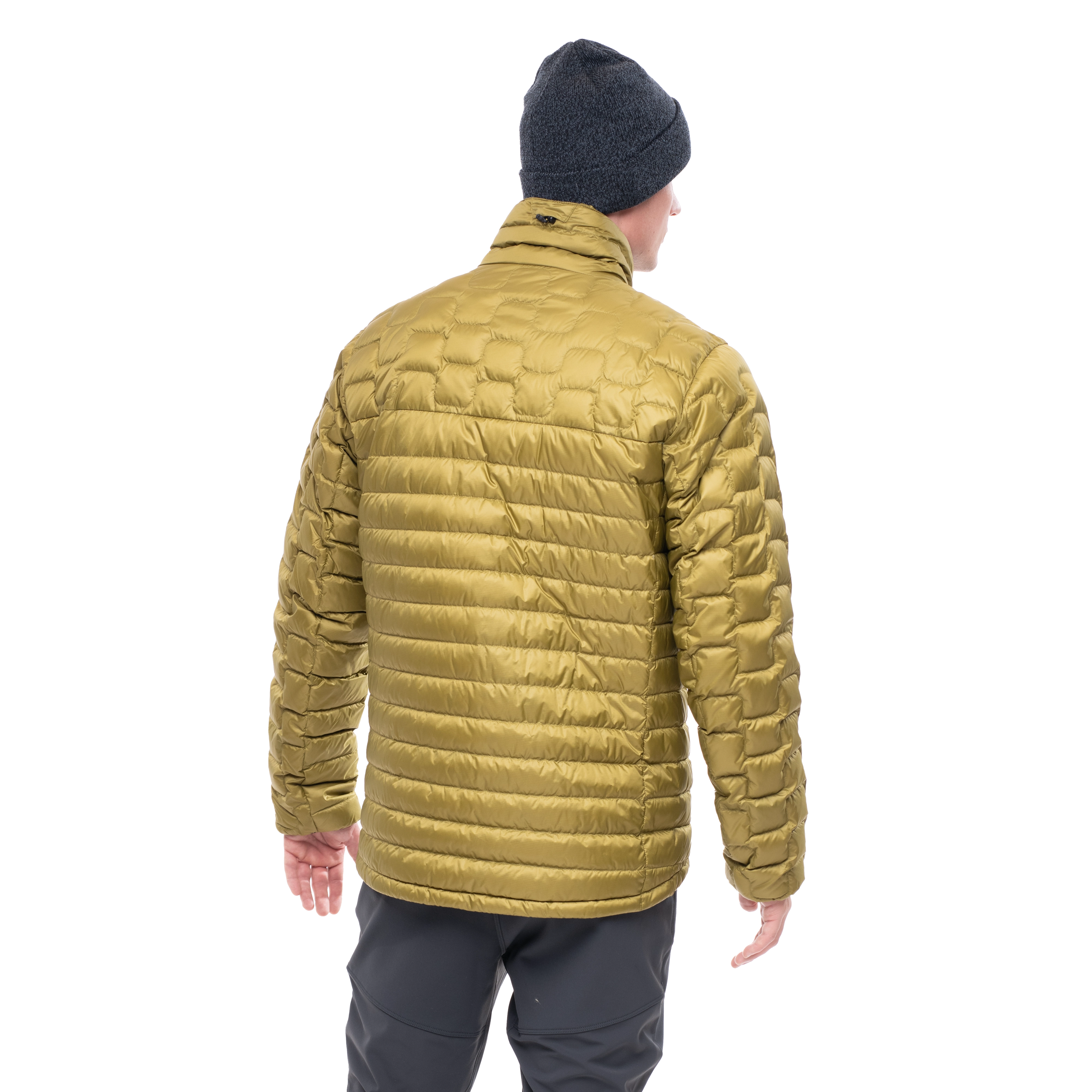 Magma Light Down Jacket Men Olive Green