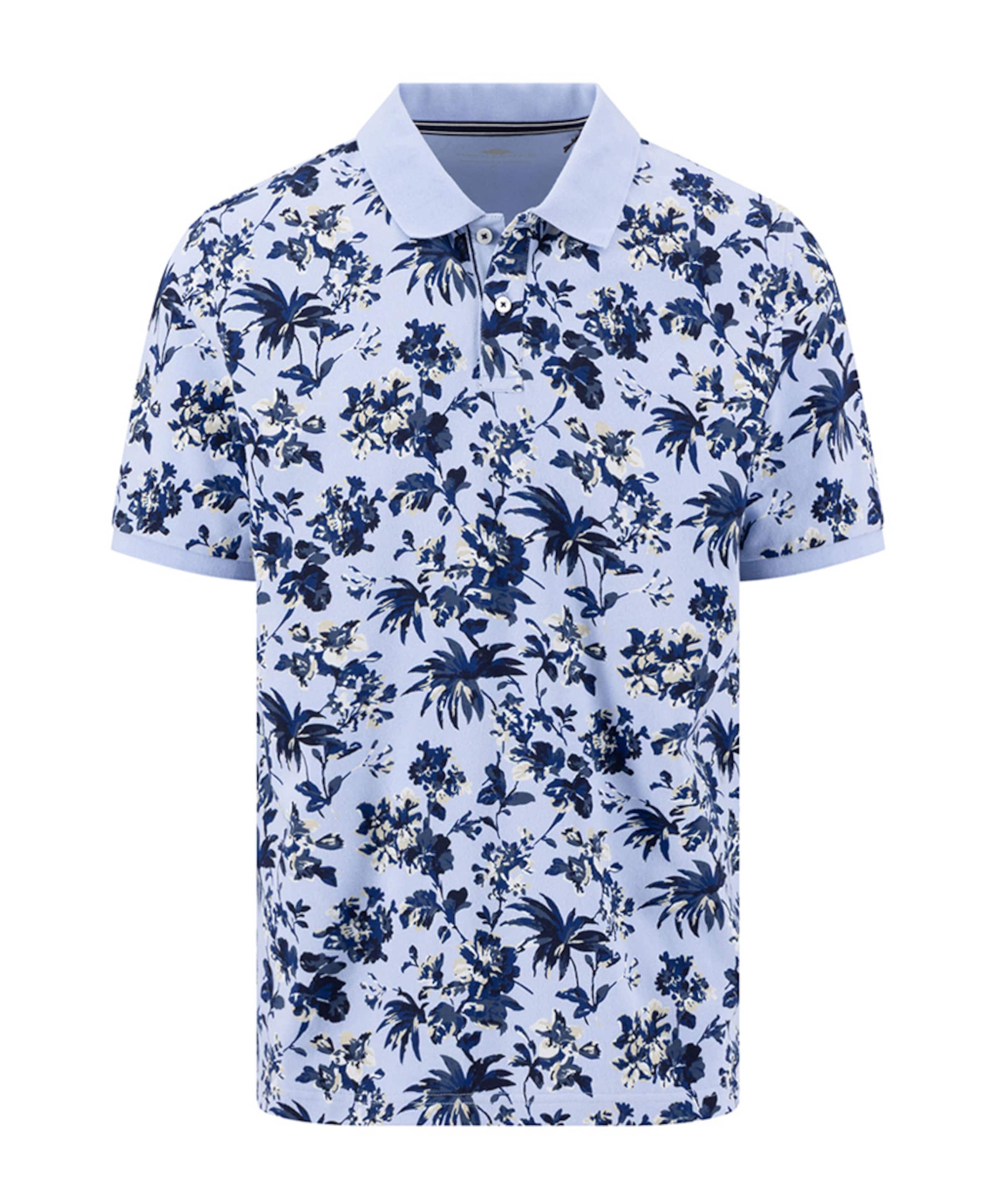 Fynch-Hatton Heren polo blauw