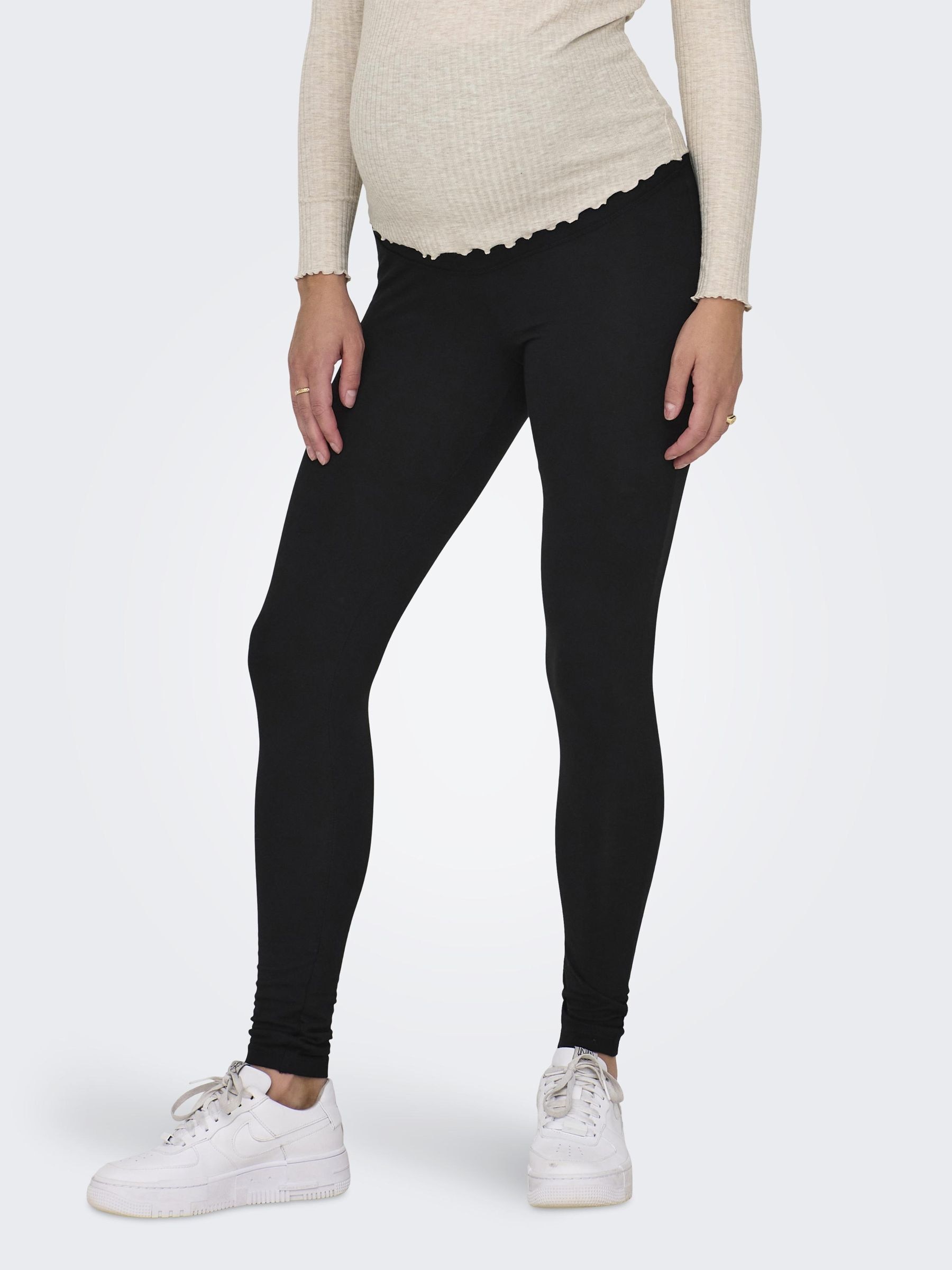 ONLY MATERNITY Umstandsleggings »OLMLOVELY NEW LEGGING 2PCK JRS NOOS«