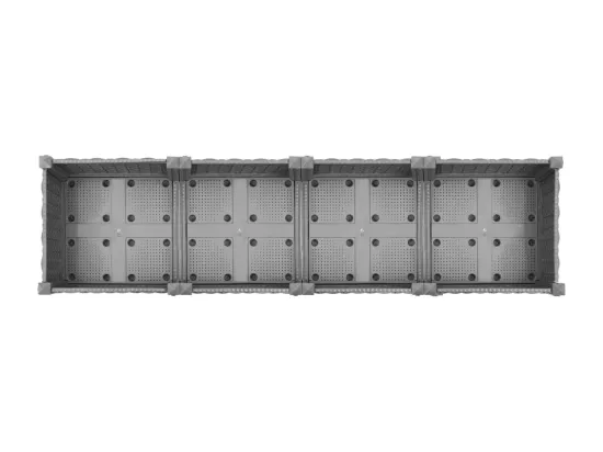 Lit surélevé 160x40x23 cm Polypropylène