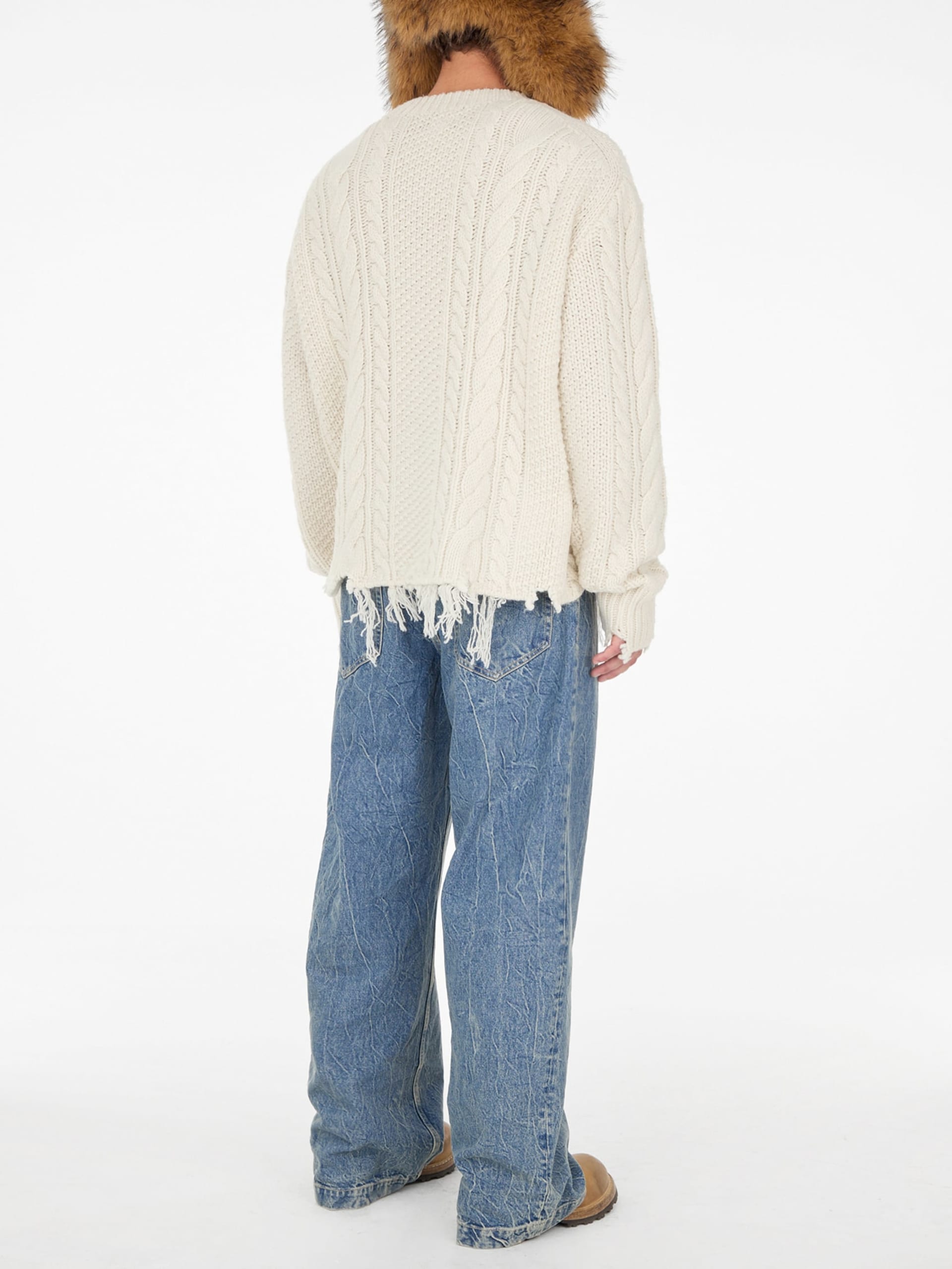 calça larga