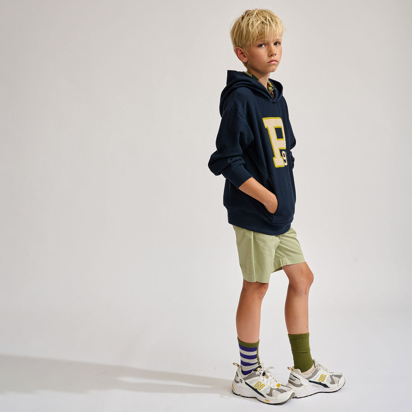 Bellerose Sweat à capuche Fahy marine