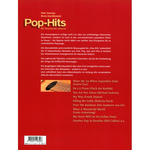Schott Pop Hits Guitar