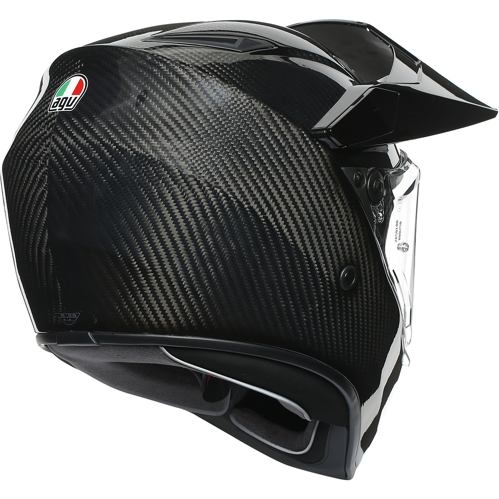AGV - Casque AX9 Mono Noir Brillant