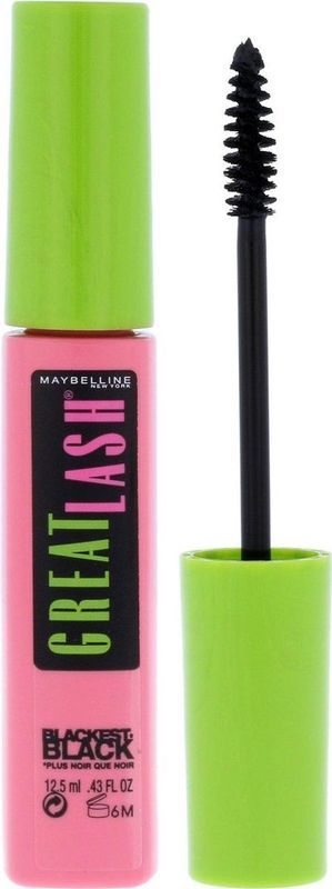 Maybelline - Great Lash Mascara - Zwart - 12,5 ml