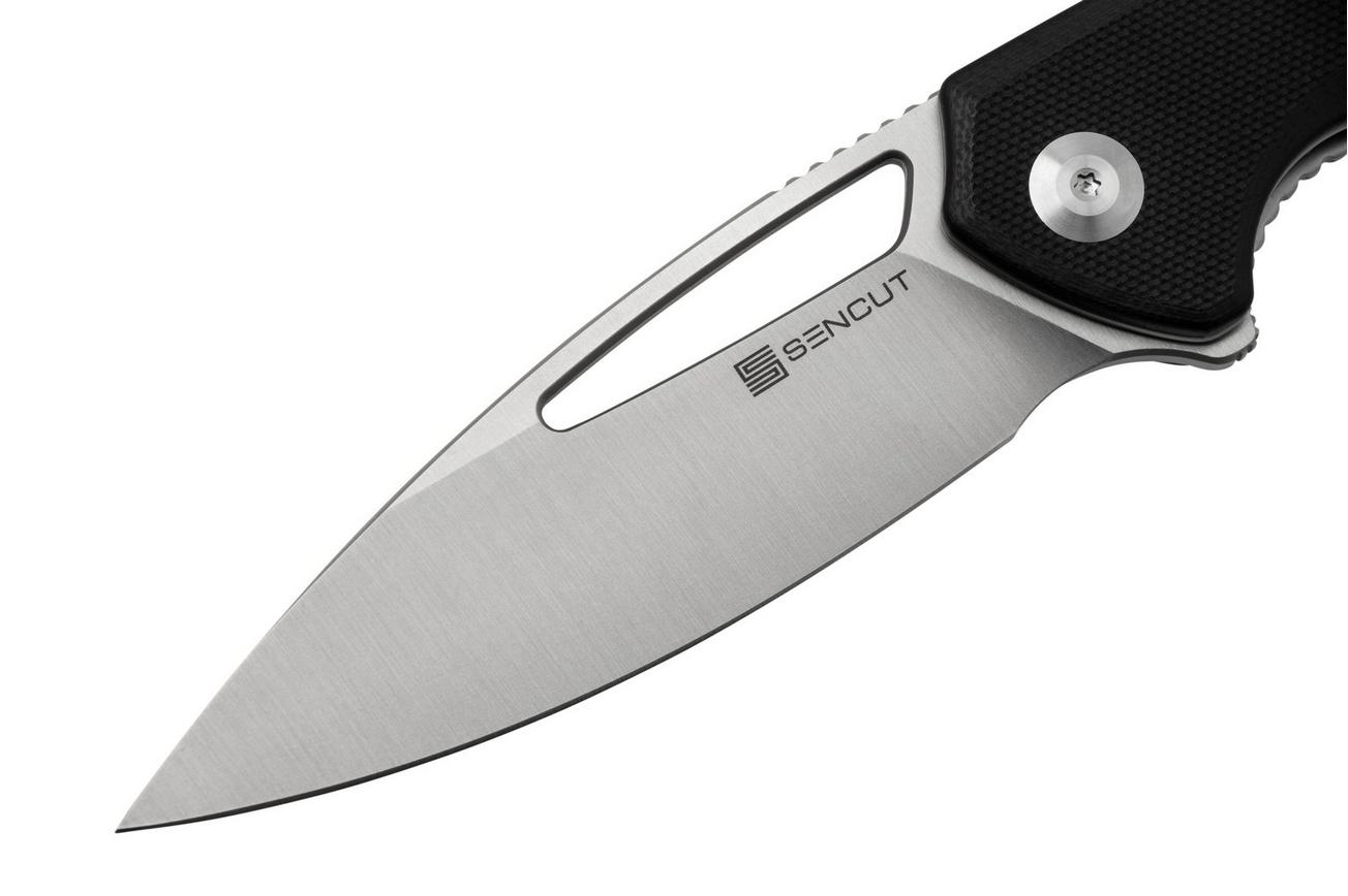 SENCUT Mims S21013-1 Black G10 Satin, zakmes