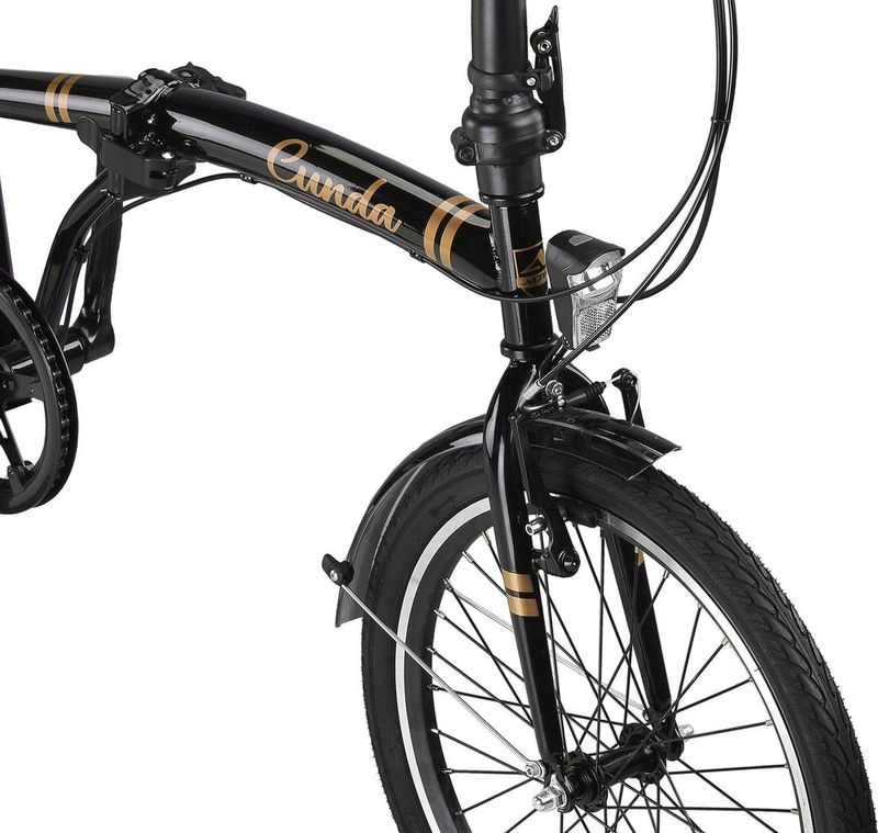 Altec - Cunda - Vouwfiets - Zalmroze - 20 Inch - 3 Versnellingen - V-Brakes