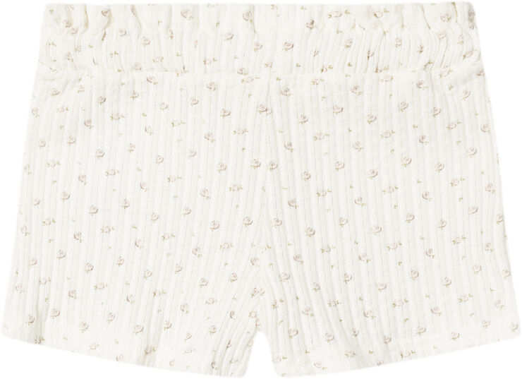 Lil' Atelier NMFHULLA LOOSE SHORTS LIL Coconut milk