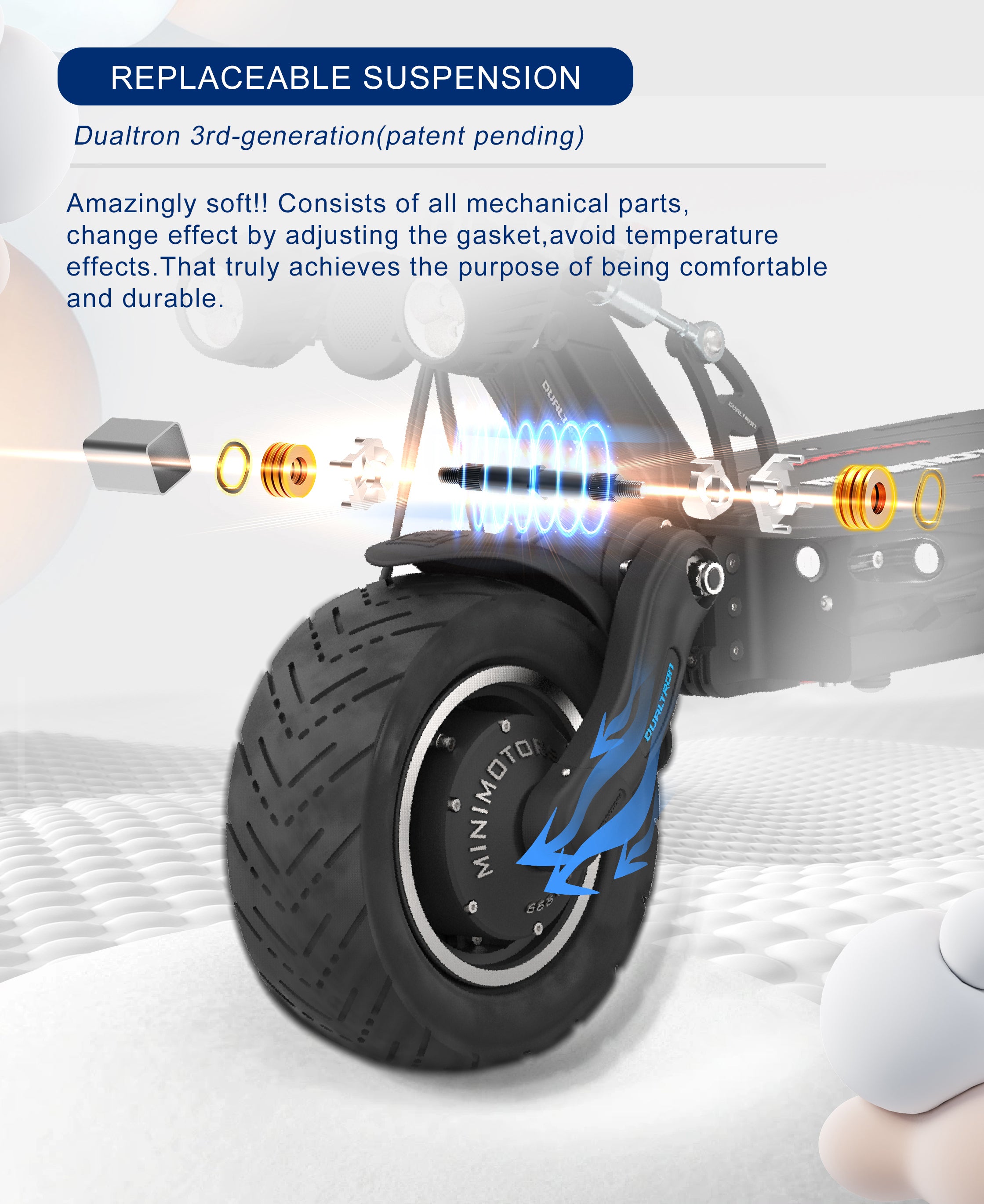 Trottinette Électrique Dualtron Thunder 3 - 11 Pouces (72V40Ah) Occasion 2024