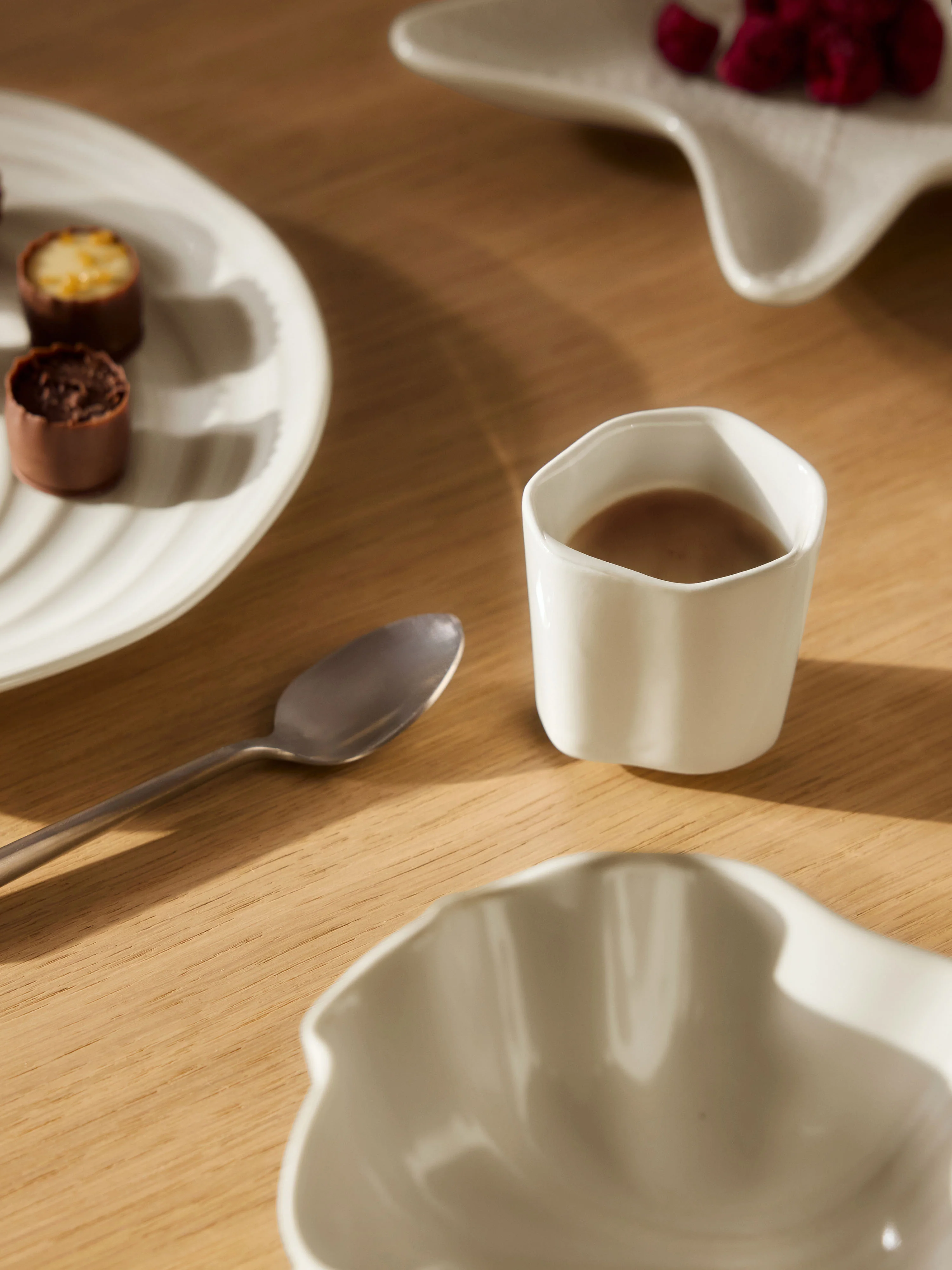 Porseleinen espressokopjes Joana, 4-delig