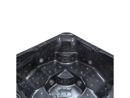 Spa 5 places Archipel® GT5 PRO MAX BLANC NACRÉ - Spa Thérapeutique Balboa® 215 x 215 cm