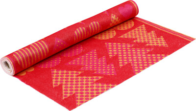 Motivfilt - B 45 CM - Tykkelse 1,5 MM - 180-200 G - Orange - Rød - 1 M