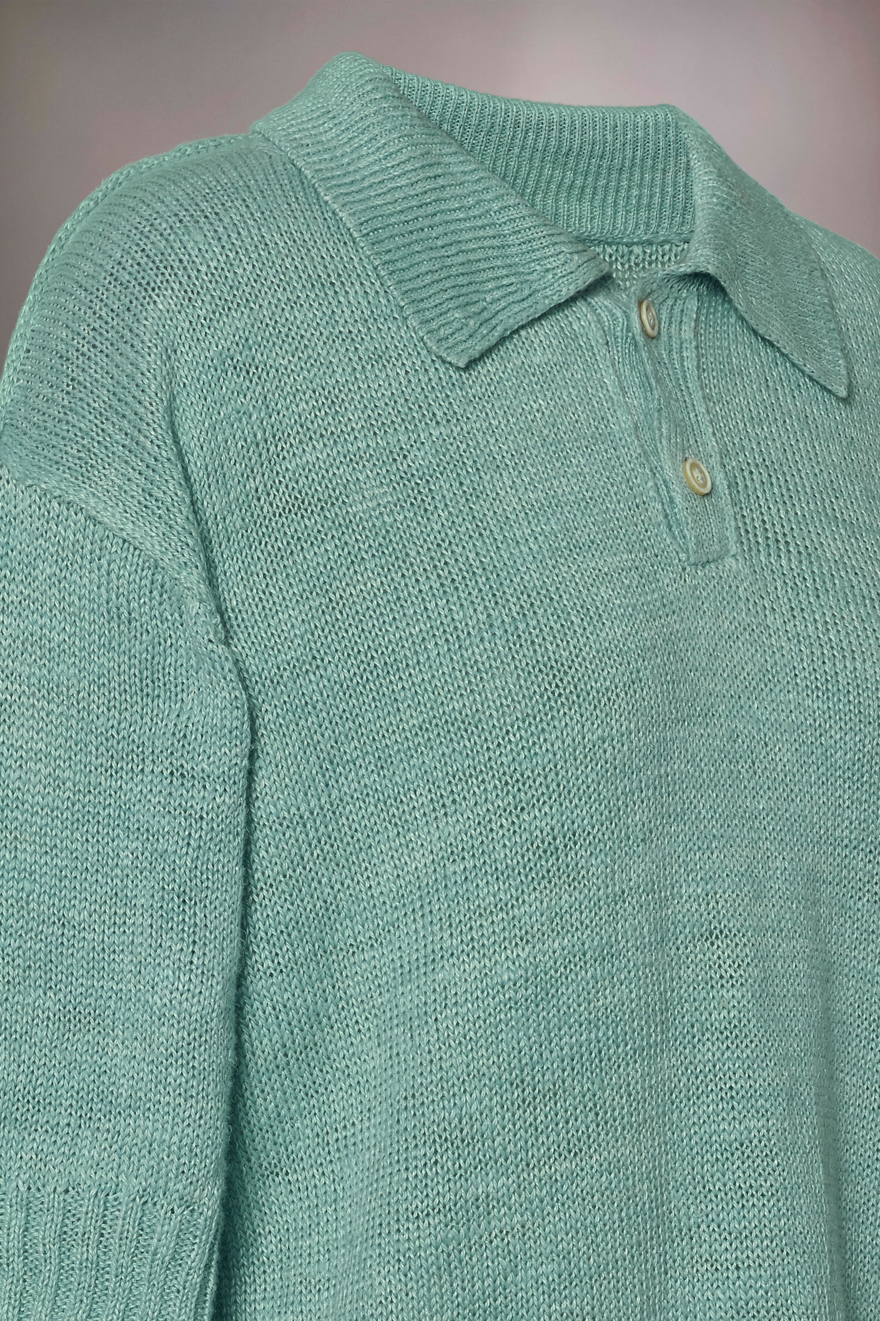 Polo en maille de chanvre Gardening
