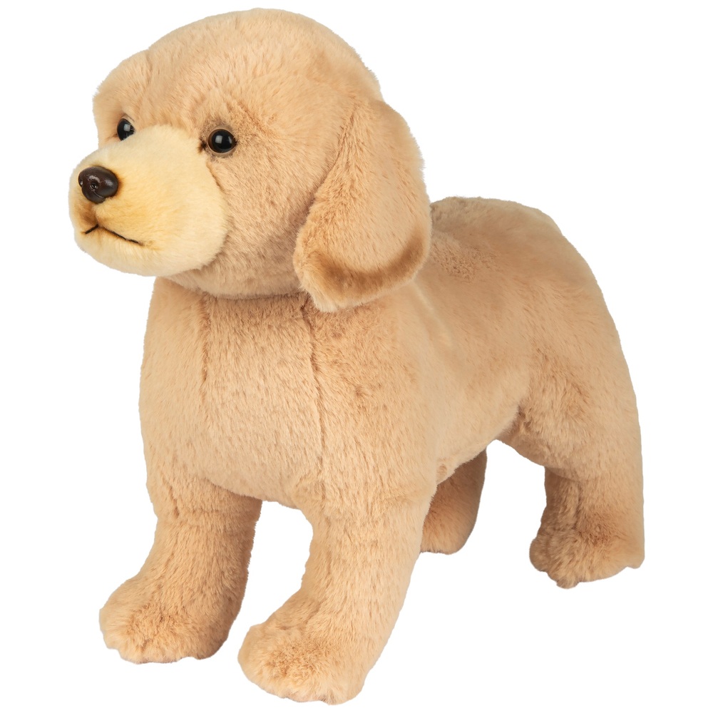 35 cm großes, stehendes Golden-Retriever-Hunde-Plüschtier